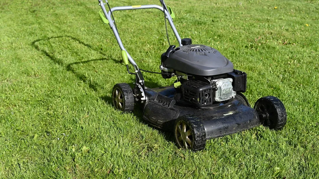 how to oil change a lawn mower